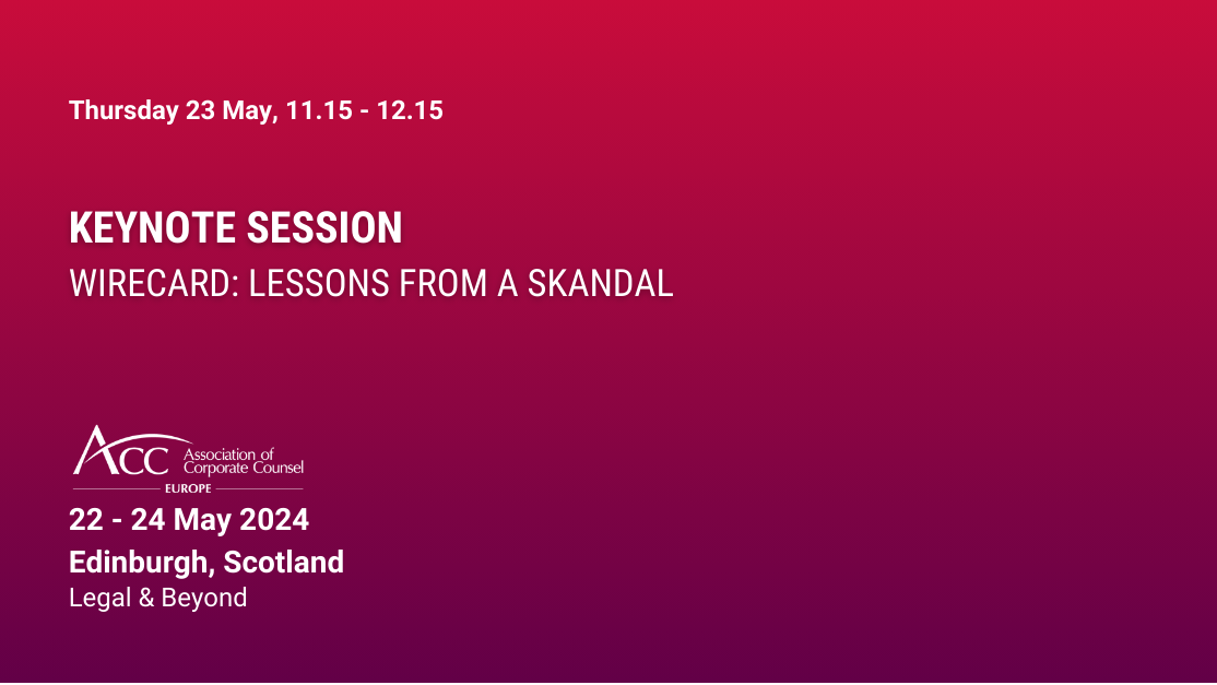 Wirecard: Lessons From a Skandal