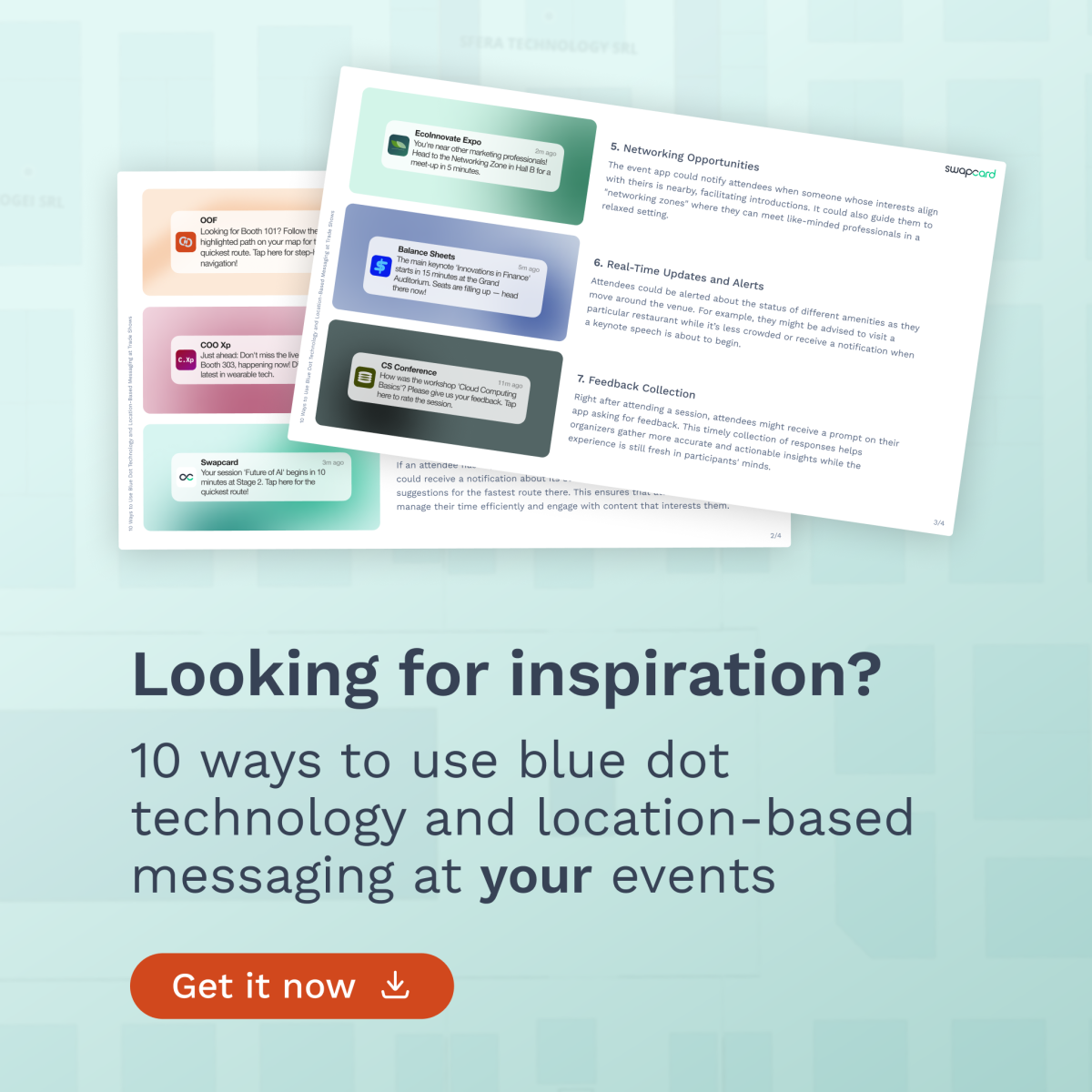 10 Ways to Use Blue Dot Technology and Location-Based Messaging at Trade Shows