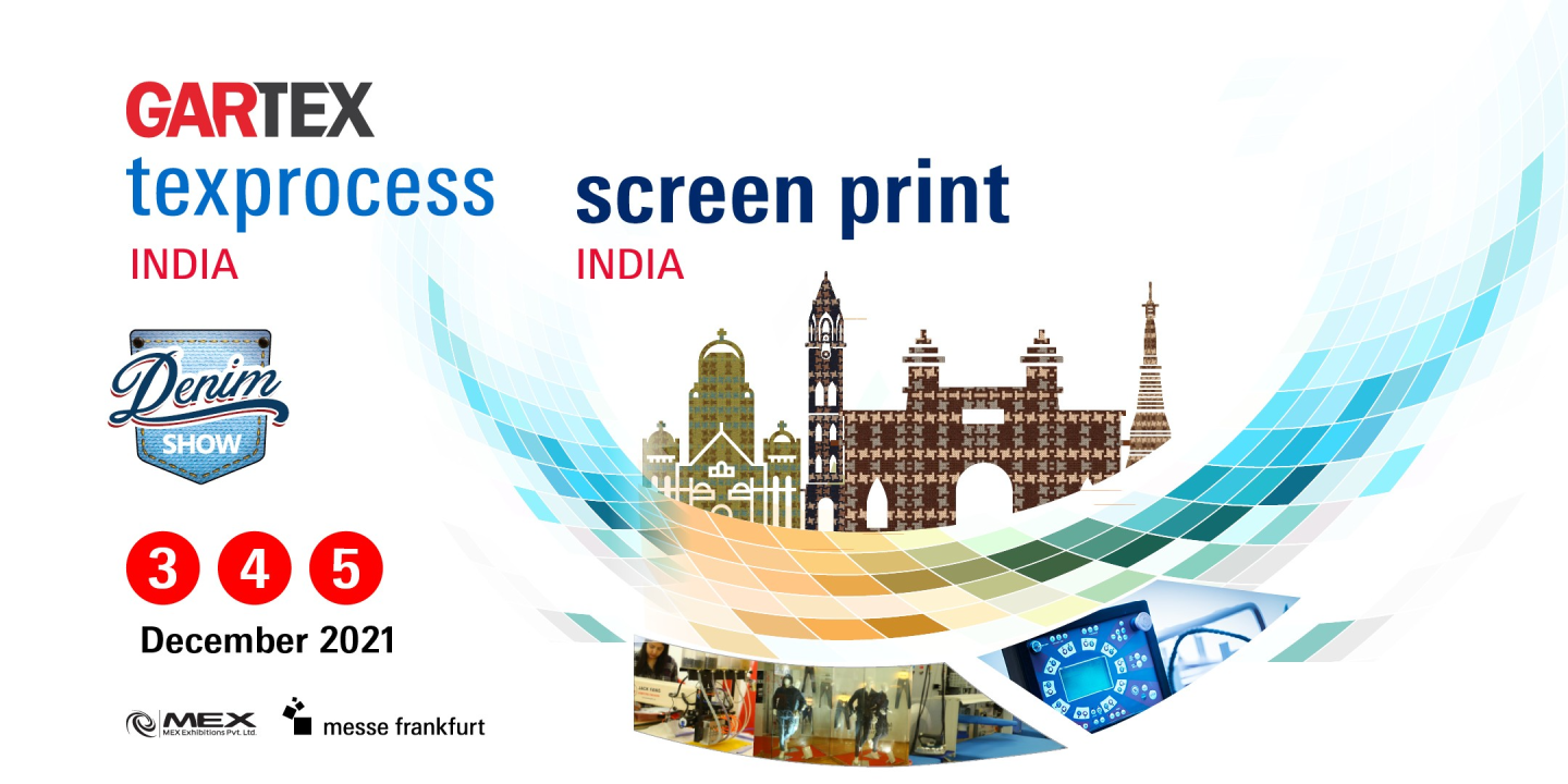 Gartex Texprocess India, Denim Show and Screen Print India