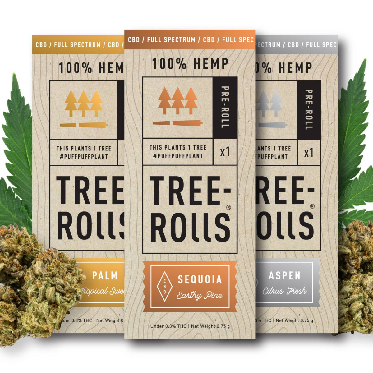 Tree-Rolls Hemp Pre-Rolls