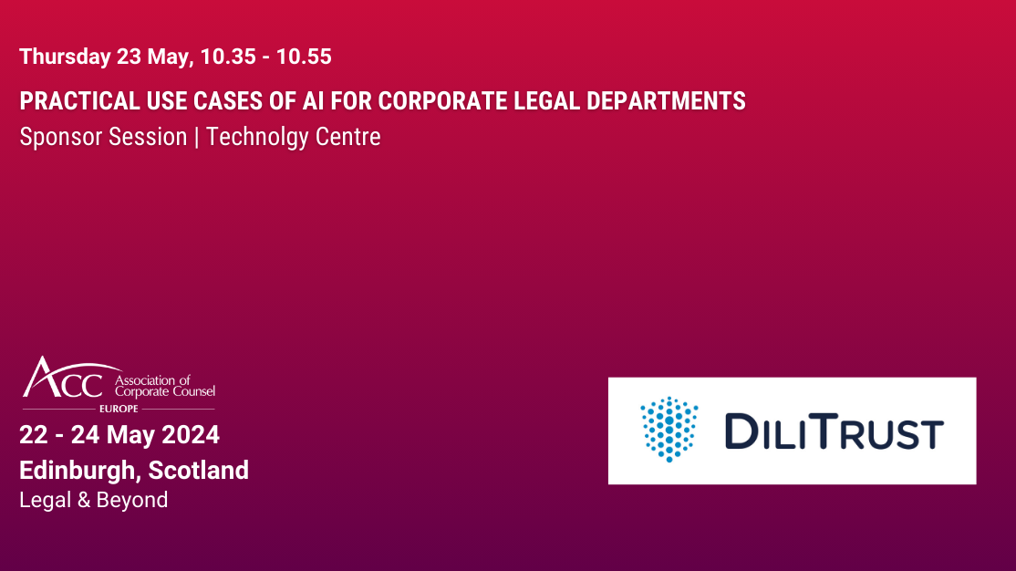 Practical Use Cases of AI for Corporate Legal Departments