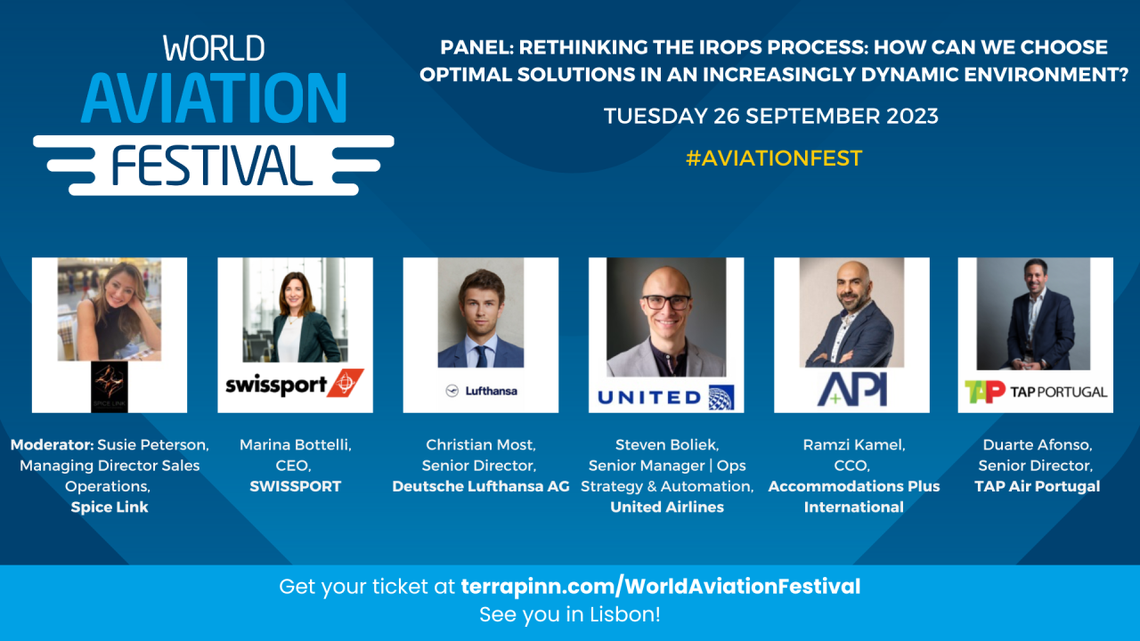 Panel: Rethinking the IROPS process: how can we choose optimal solutions in an increasingly dynamic environment?