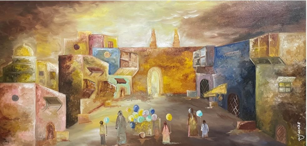 My City n My Colour KALPANA ARYA EMINENT ART GALLERY