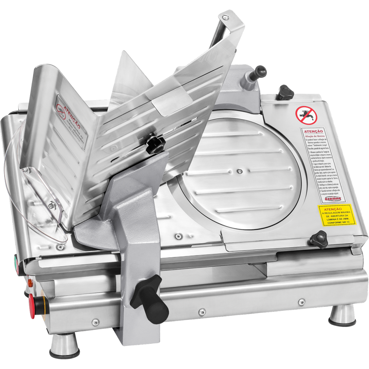 BM 17 NR PF - CORTADOR DE FRIOS LAMINA 250 MM EM AÇO INOXIDÁVEL