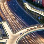 Fußgängerbrücke, Rzeszów, Polen