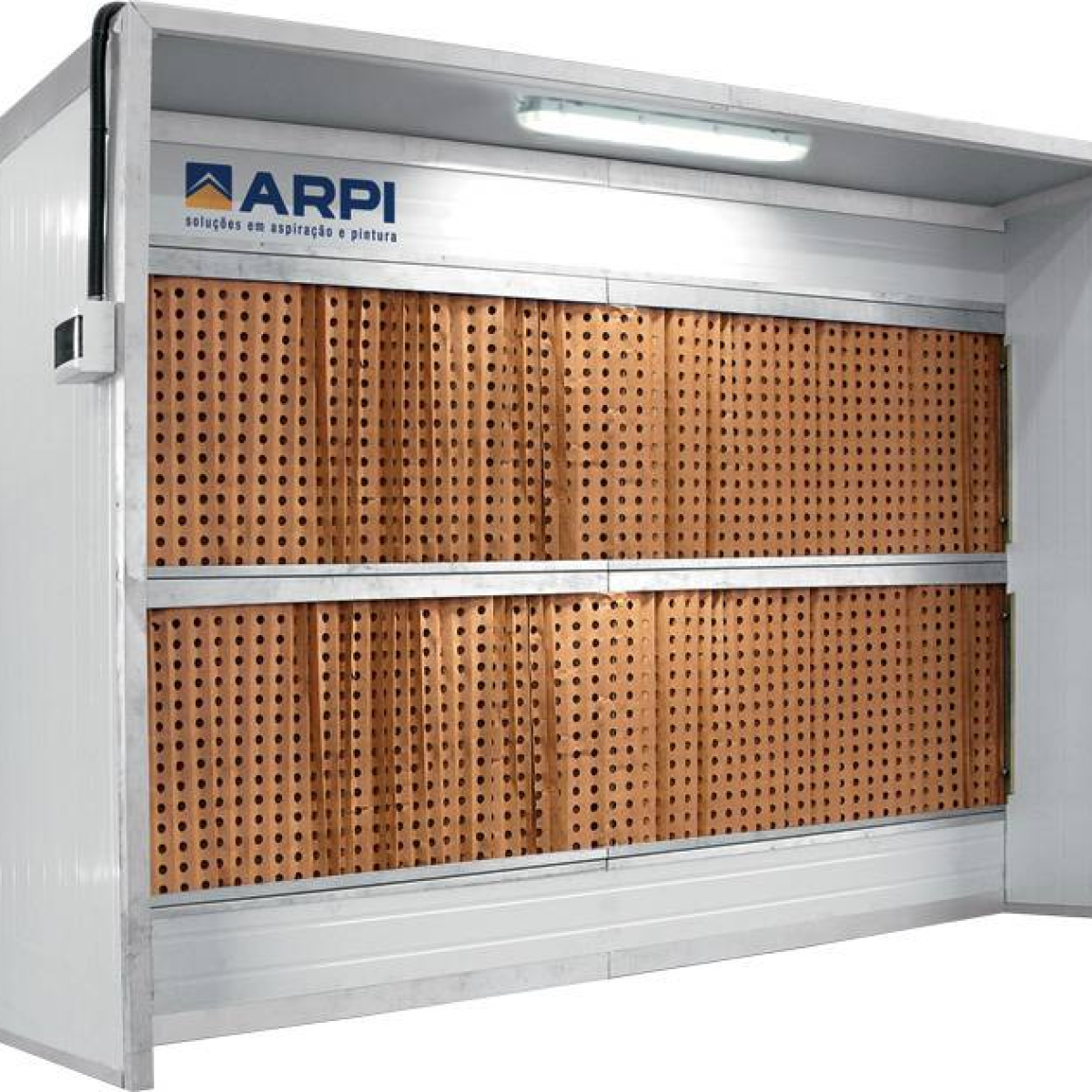 Cabines de pintura via seca