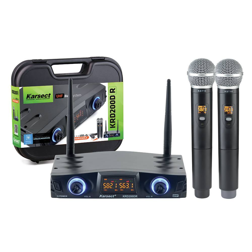 KRD200DR Recarregável - Dual Channel