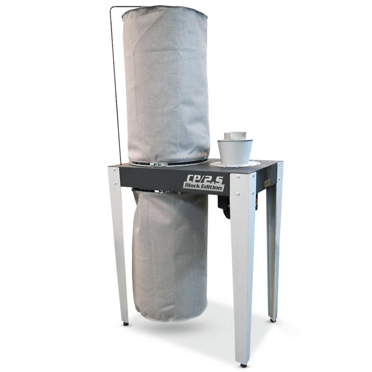 COLETOR DE PÓ COM 2 BOCAS E 1 RESERVATÓRIO BLACK EDITION – CP/2.S BLACK