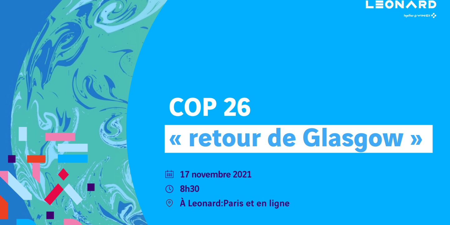 COP 26 : « retour de Glasgow »