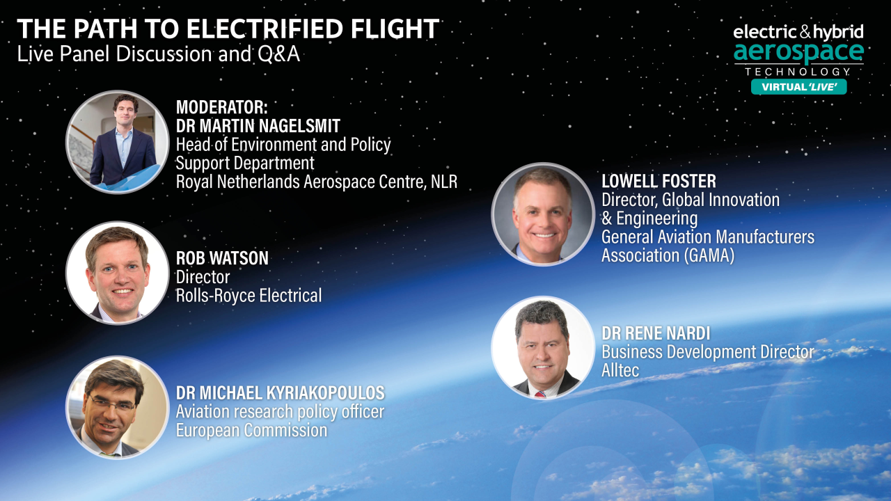 Session One - Q&A/Discussion Panel - The path to electrified flight