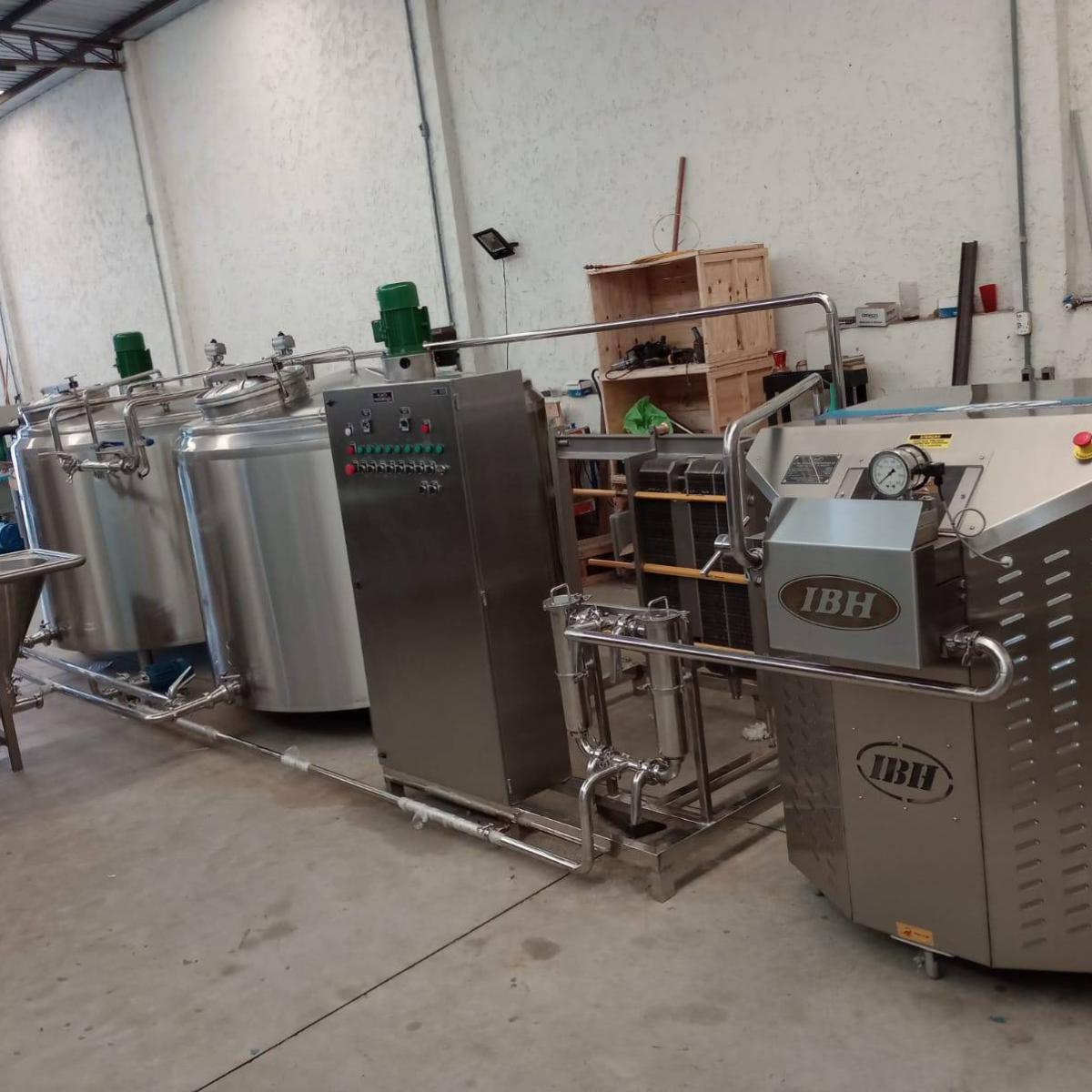 Planta de Pasteurização BIC