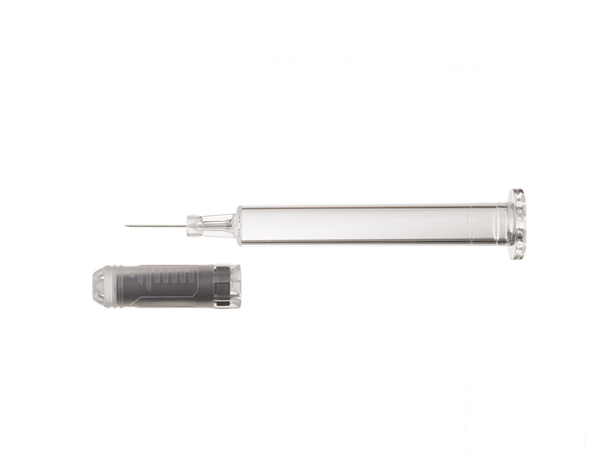 PLAJEX Pre-fillable syringes Staked Needle