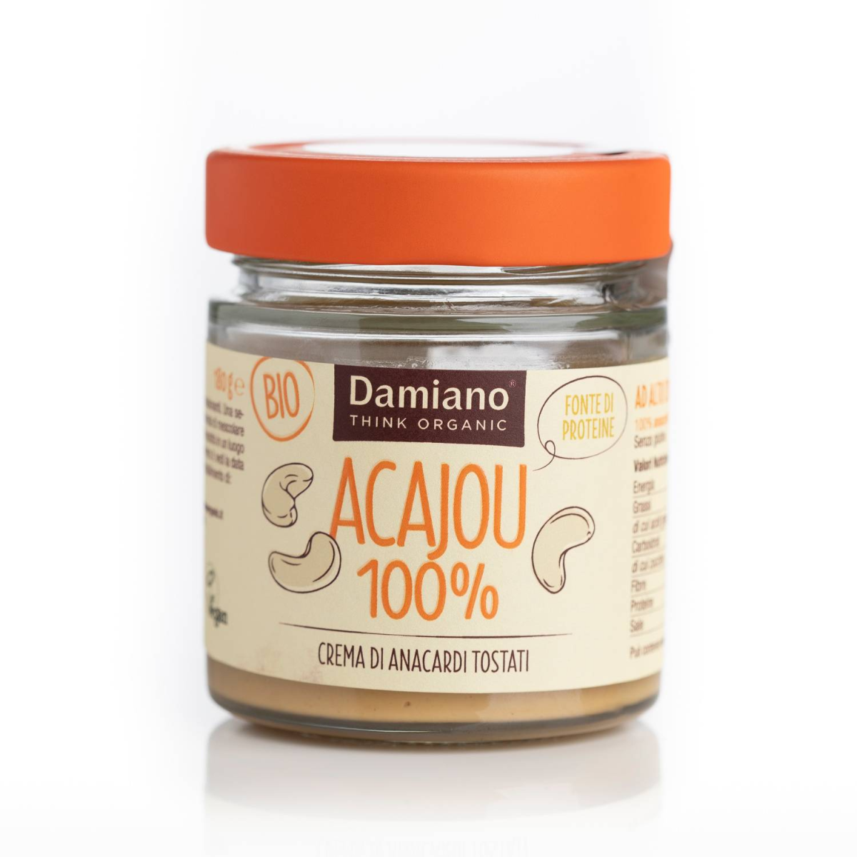 ACAJOU 100% - Crema di anacardi tostati