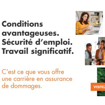 Faire carrière en assurance de dommages