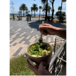 Fourchettes jetables - 17 cm 100% Fibre de bambou