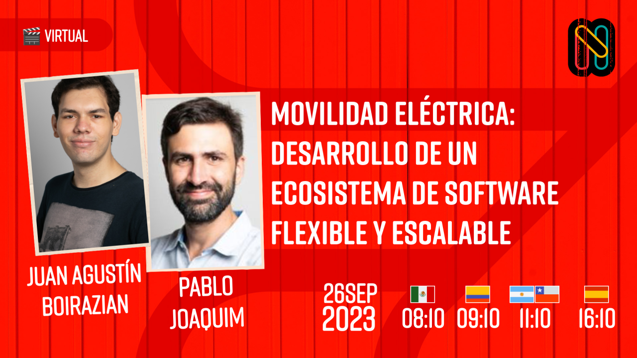Movilidad eléctrica: desarrollo de un ecosistema de software flexible y escalable