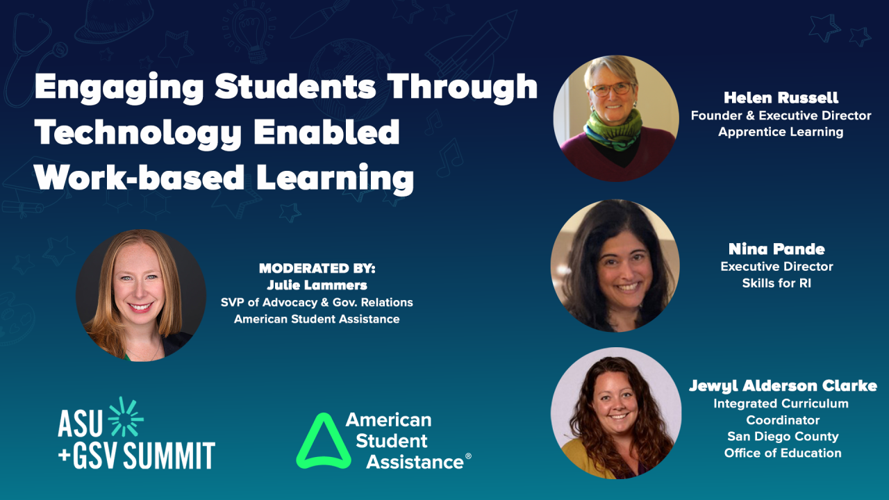 Engaging Students Through Technology Enabled Work-based Learning