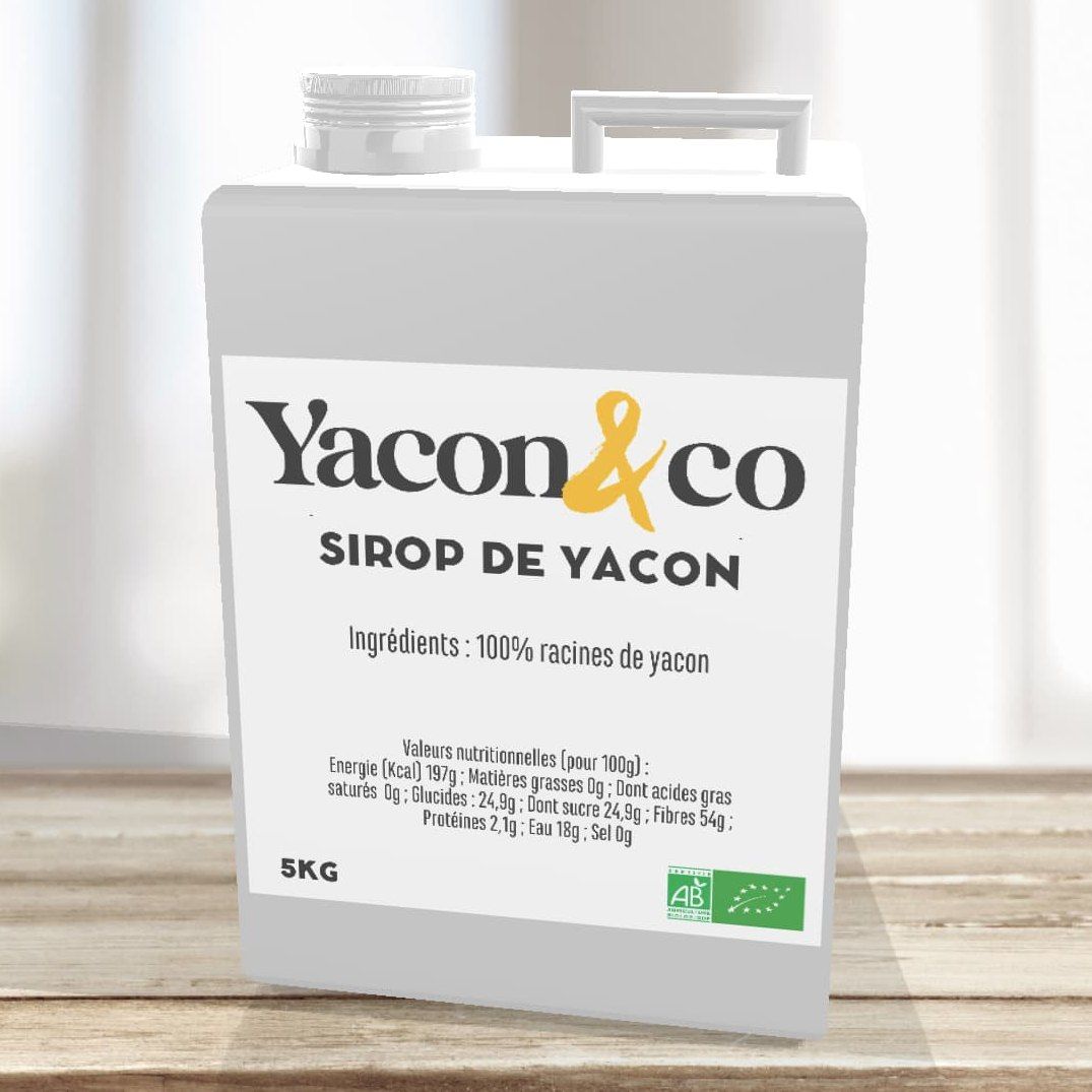 Sirop de yacon - Bidon 5KG