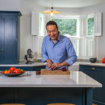 Chef Jun Tanaka Selects Silestone for Home Kitchen