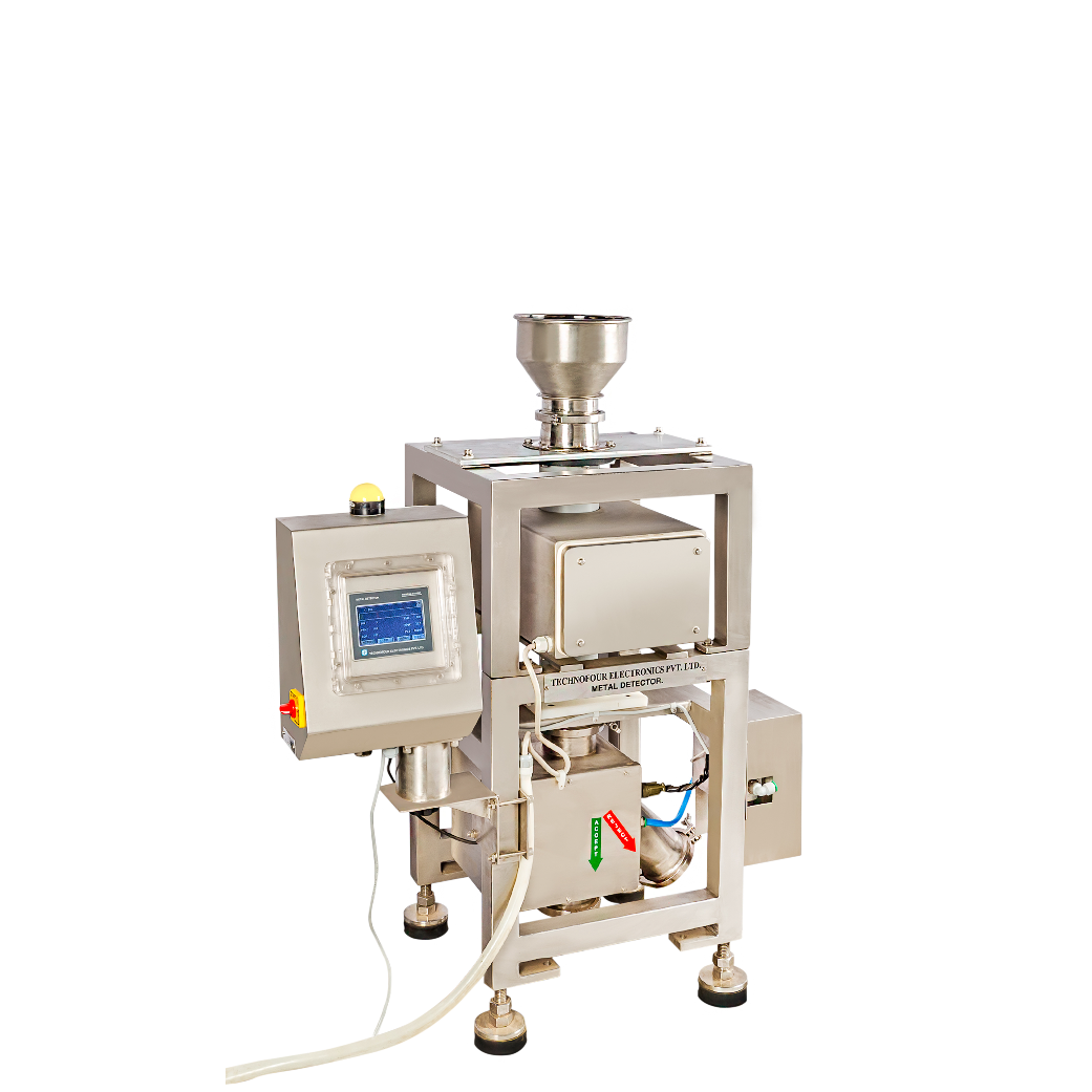 Gravity Feed Metal Detector