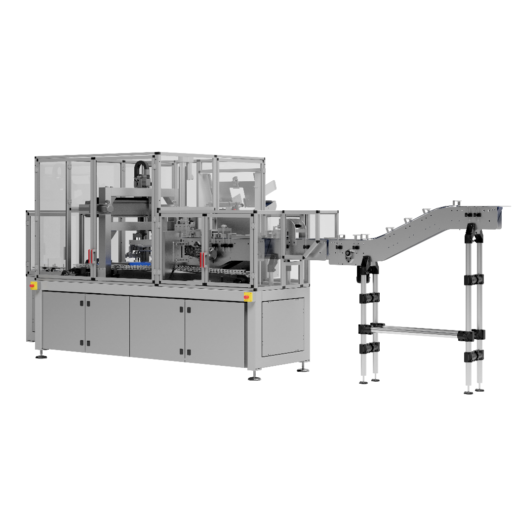 Cartoning machine for coffee capsules