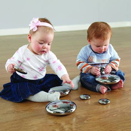 Mirrored Stacking Pebbles 20pk