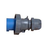 Power CEE stekker 3-polig 16A IP67 blauw