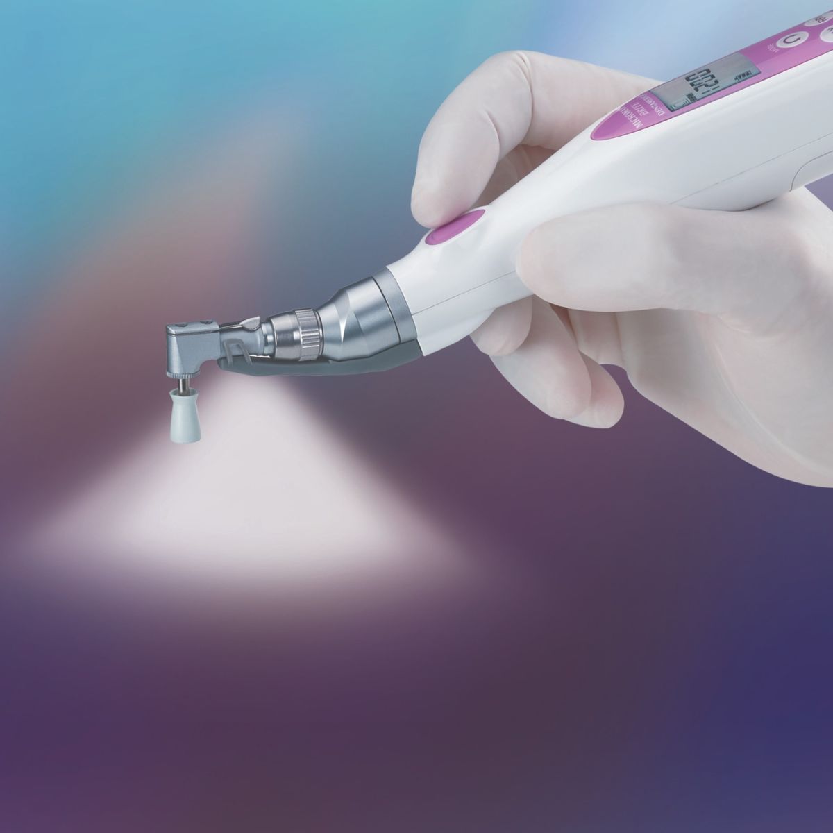 MICROMAX BRITE Cordless Prophylaxis Handpiece with LED Illumination