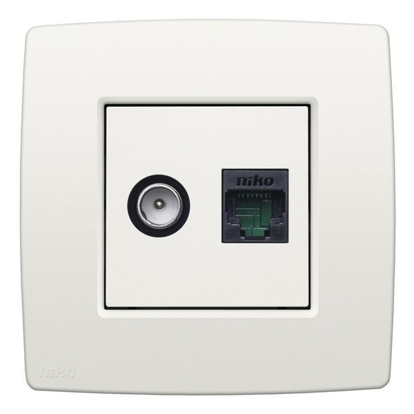 RJ45-coaxaansluiting Ziggo geschikt