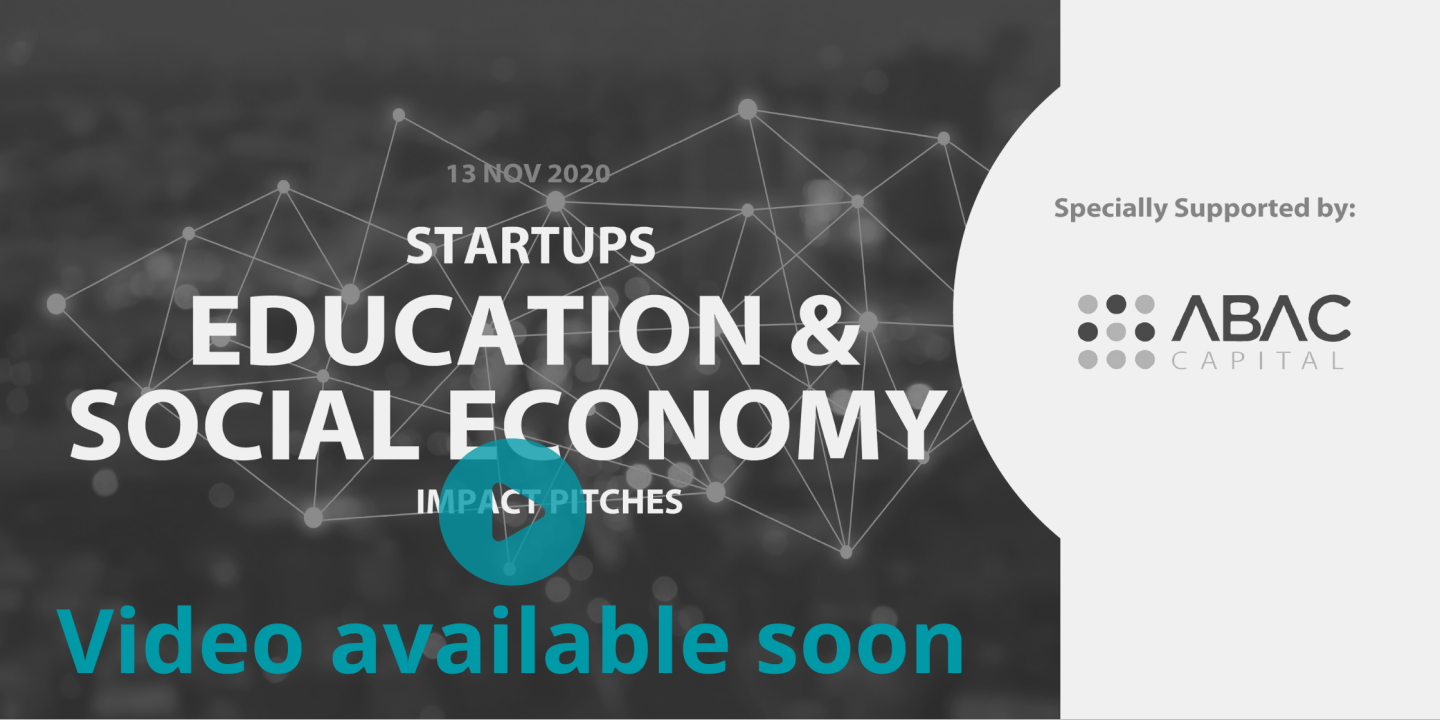 IMPACT PITCHES "Startups Education and Social Economy"