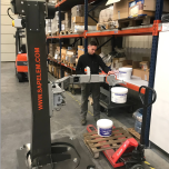 SAPELEM - Bras ergonomique polyarticulé à faible interie