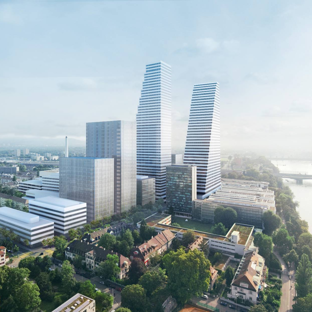 Roche Buildings 1, 2, 6, 7 | Basel, Switzerland