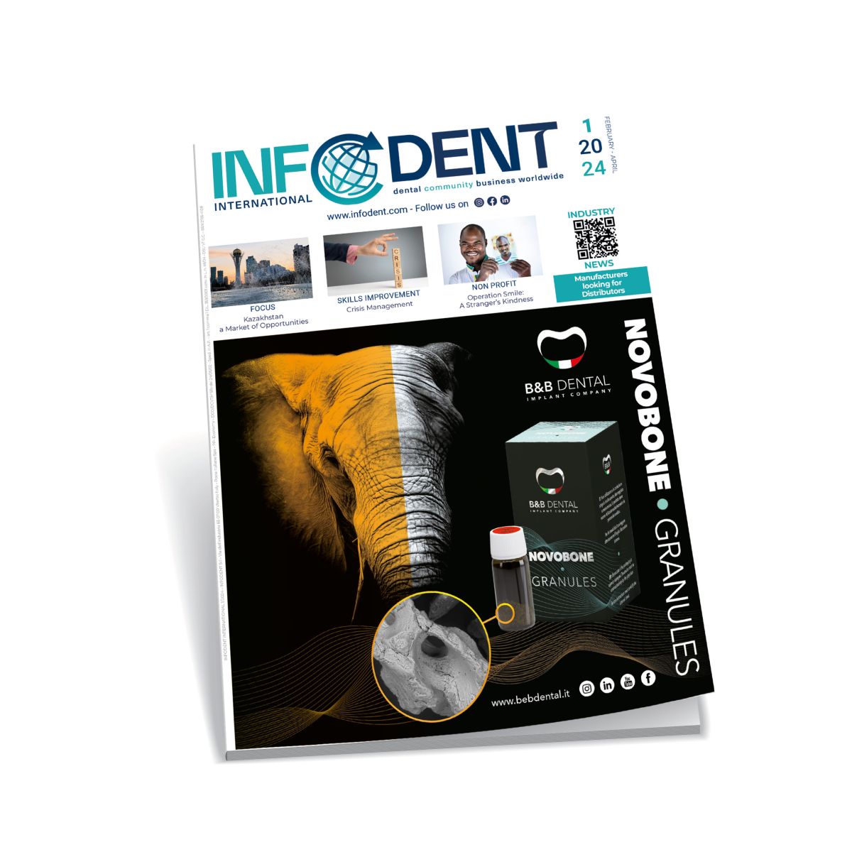 Infodent International B2B magazine