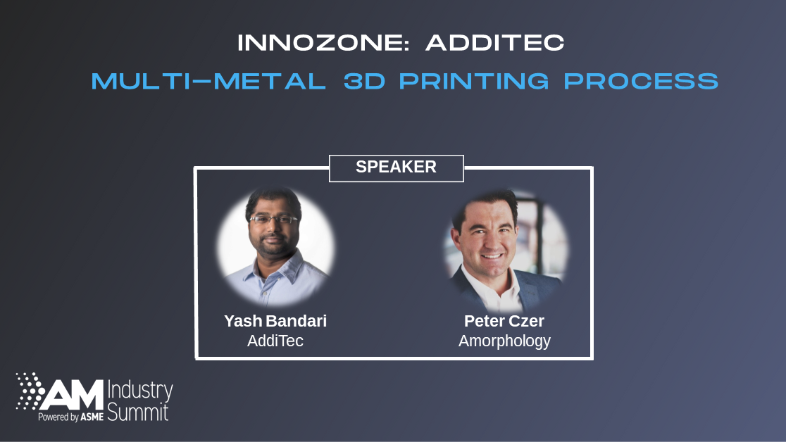 InnoZone: ADDiTEC Presents Multi-Metal 3D Printing Process