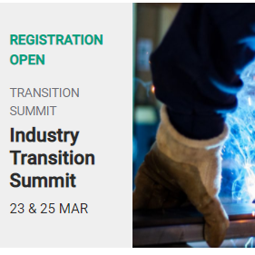 Industry Transition Summit | 23 & 25 MAR