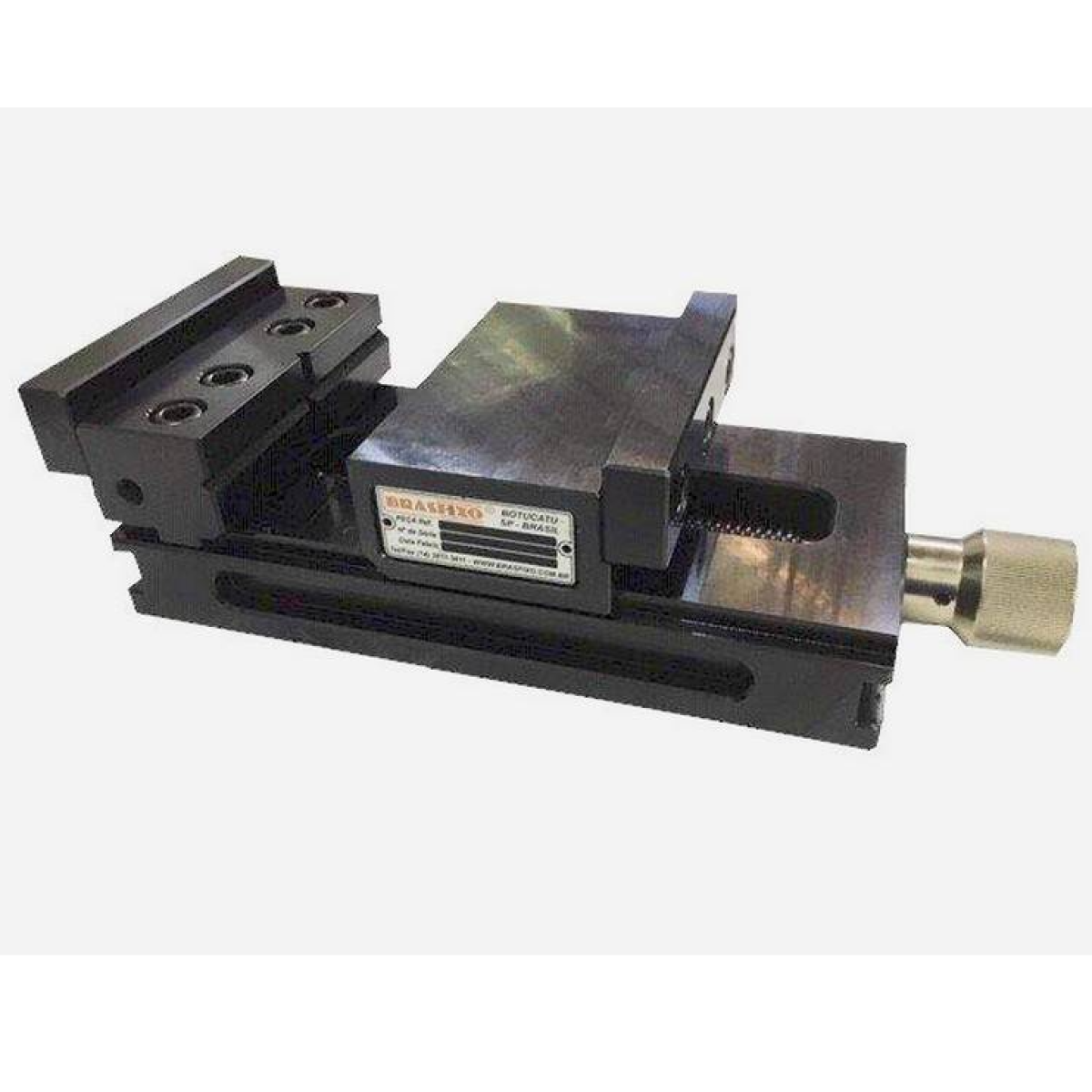 Morsa mecânica de Precisão Compacta Abf-150 Fixa Abertura 150mm Brasfixo