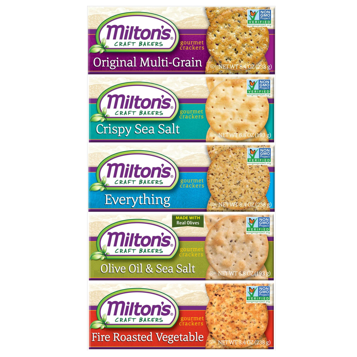 Non-GMO Gourmet Crackers