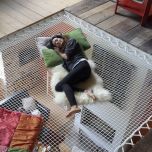 The catamaran net right in your home