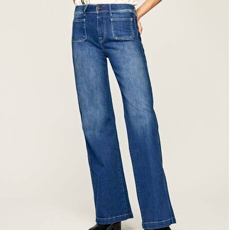 MARIA 70'S FLARE FIT HIGH WAIST JEANS
