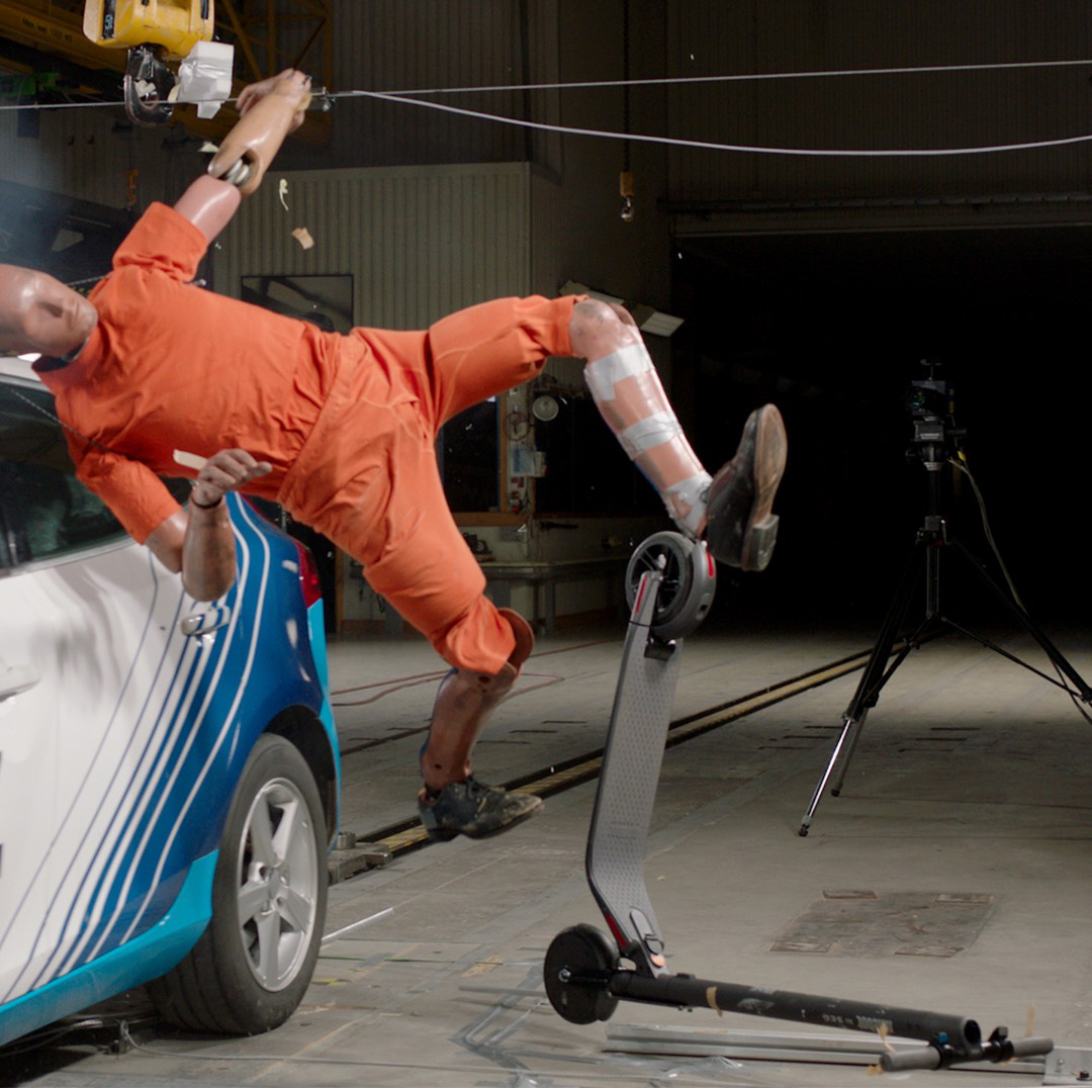 Crash Detection for multi modal transportation