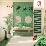 Ribbon design radiator elektrisch of cv radiator