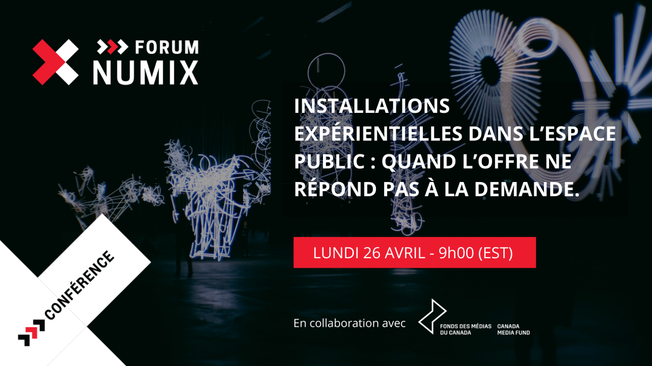 Conférence ❯❯❯ Installations expérientielles dans l’espace public : quand l’offre ne répond pas à la demande.