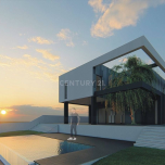 Luxury 3 bedroom villa with 266m2 construction area in a plot of 994m2, Vilamoura, Algarve