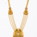 Gold Jewellery-Antique Jewellery-Temple Jewellery-Long Haram-Kantha