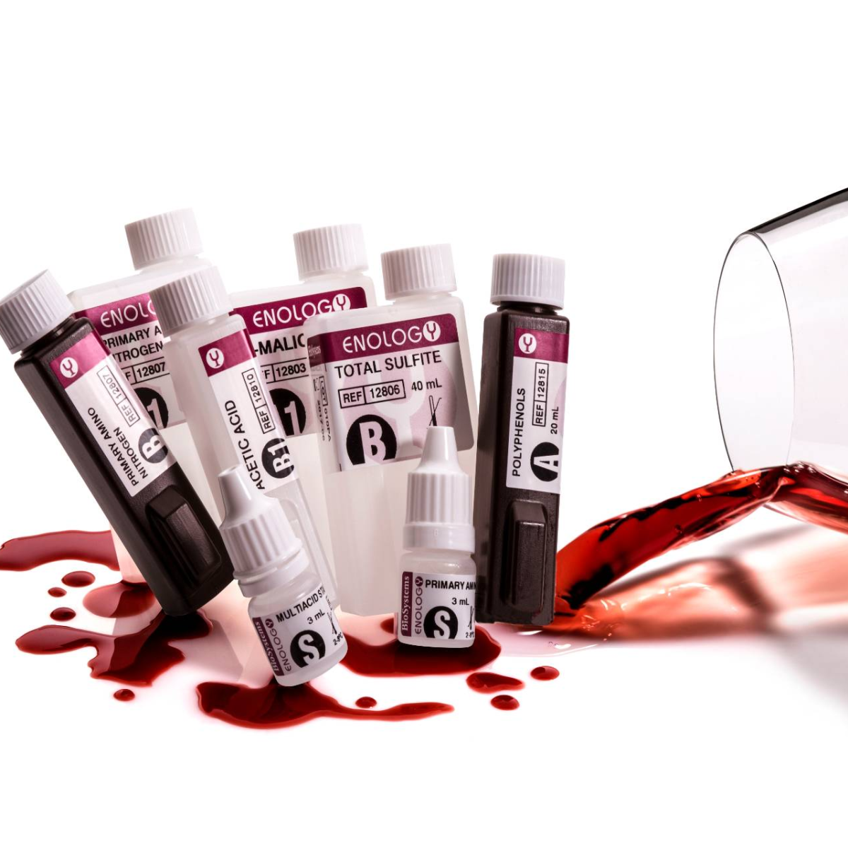 Reagenti chimici ed enzimatici per l'analisi enologica