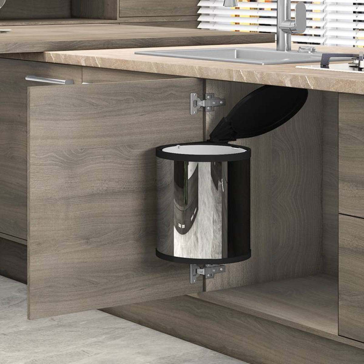 Lixeira Automática Inox