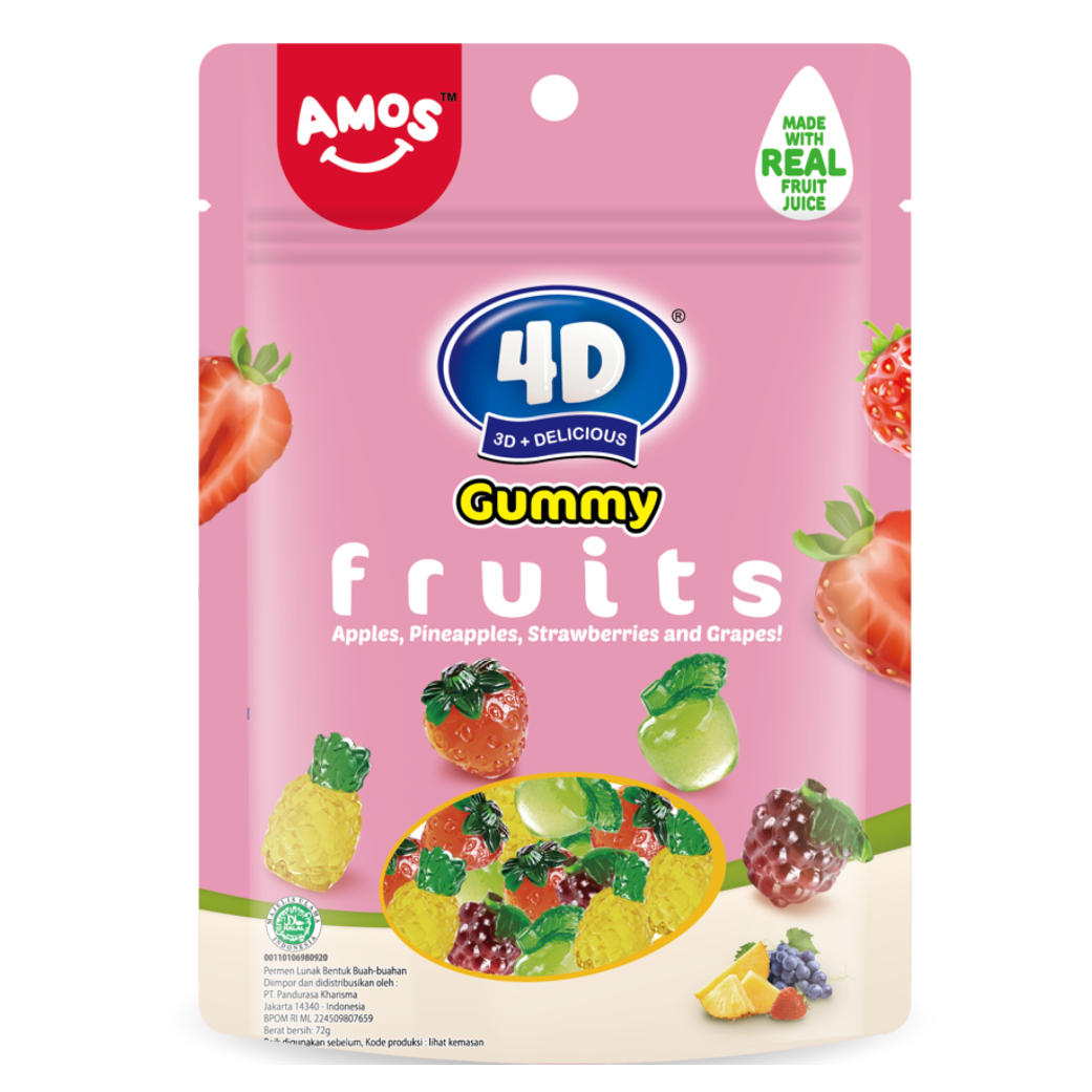 4D Gummy Fruits