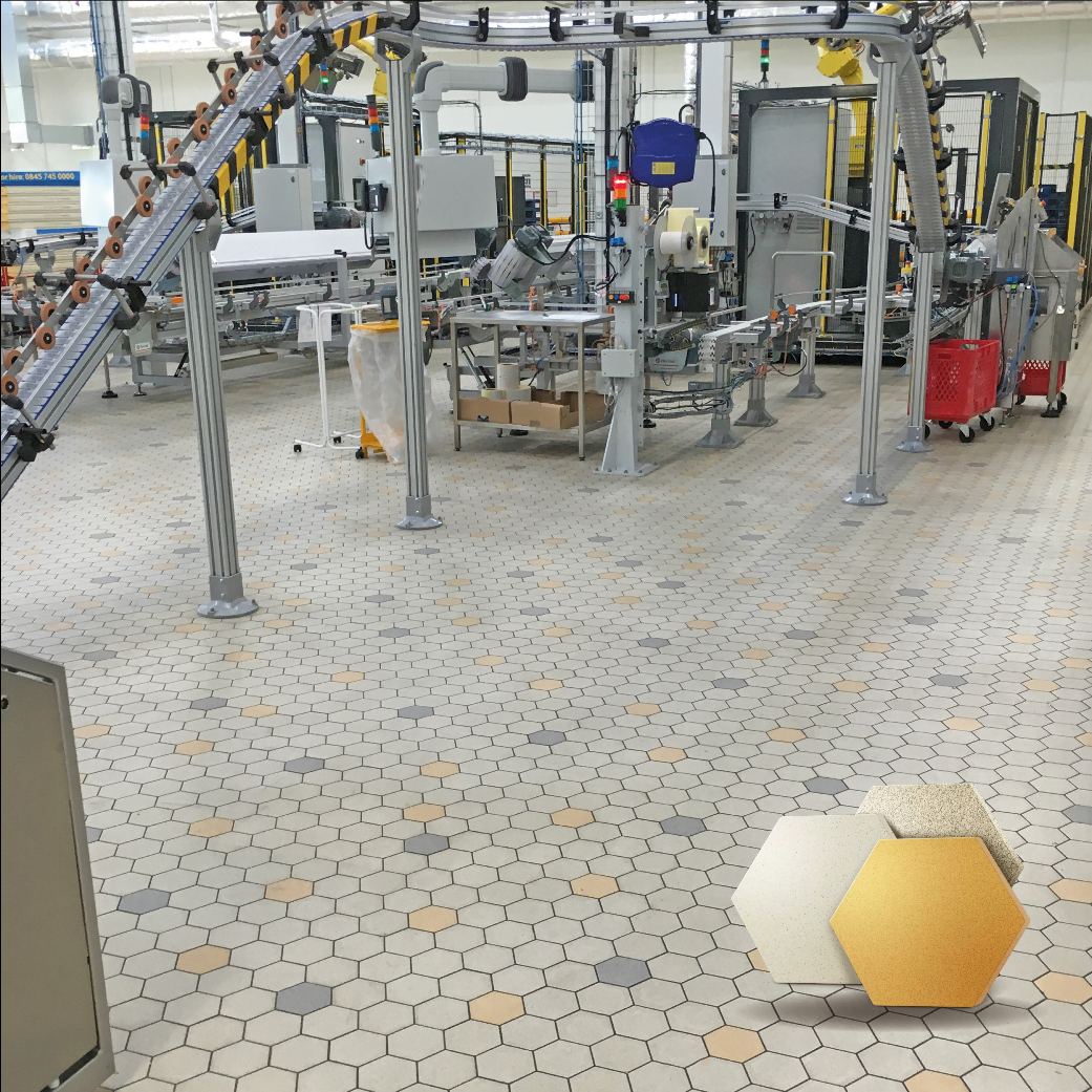 Hexalith / Hexagonal ceramic tiles