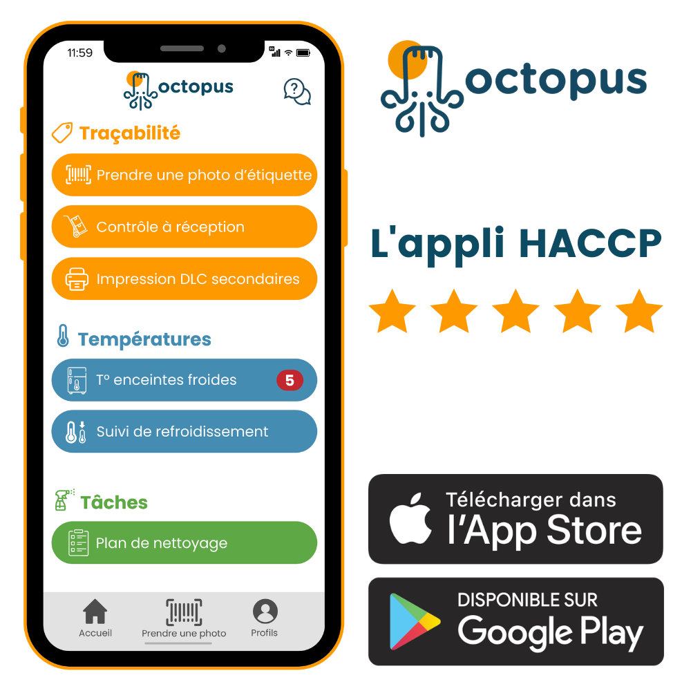 Application Octopus HACCP