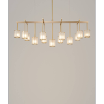 Flute Beam Chandelier